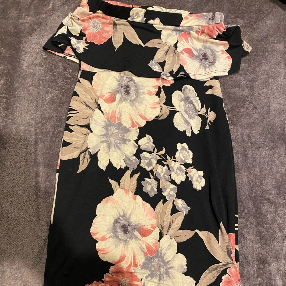 Fashion Nova strapless dress